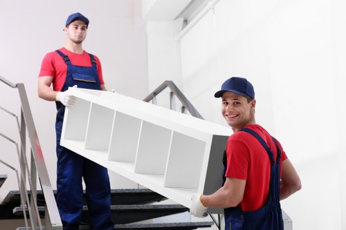 Man with a van service loading furniture in Mayfair