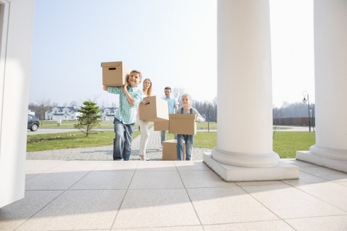 Careful packing of fragile household items for Mayfair removals