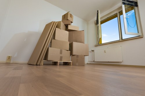 Secure transport of furniture using a removal van in Mayfair