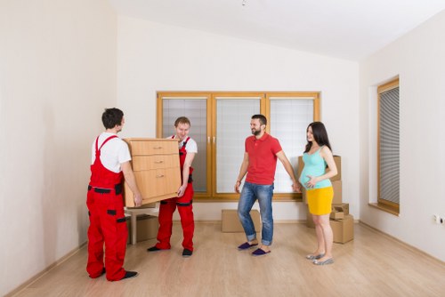 Mayfair Removals staff concluding a safe and professional relocation