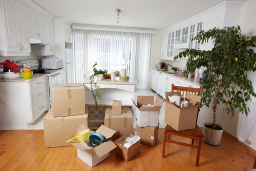 Professional Mayfair removal specialists planning a secure move