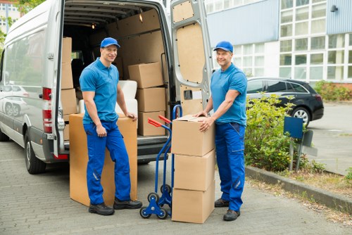 Careful packing for a luxury Mayfair relocation
