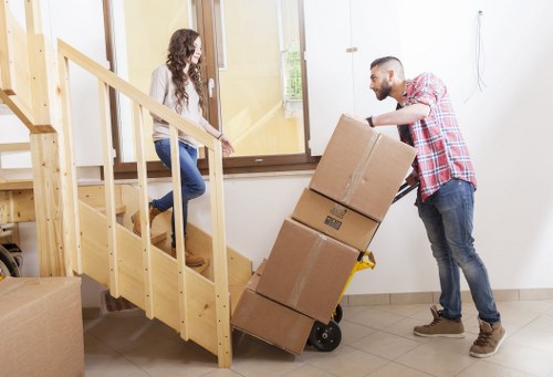 Professional student moving service in central Mayfair