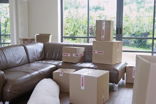 Moving van ready for a Mayfair relocation